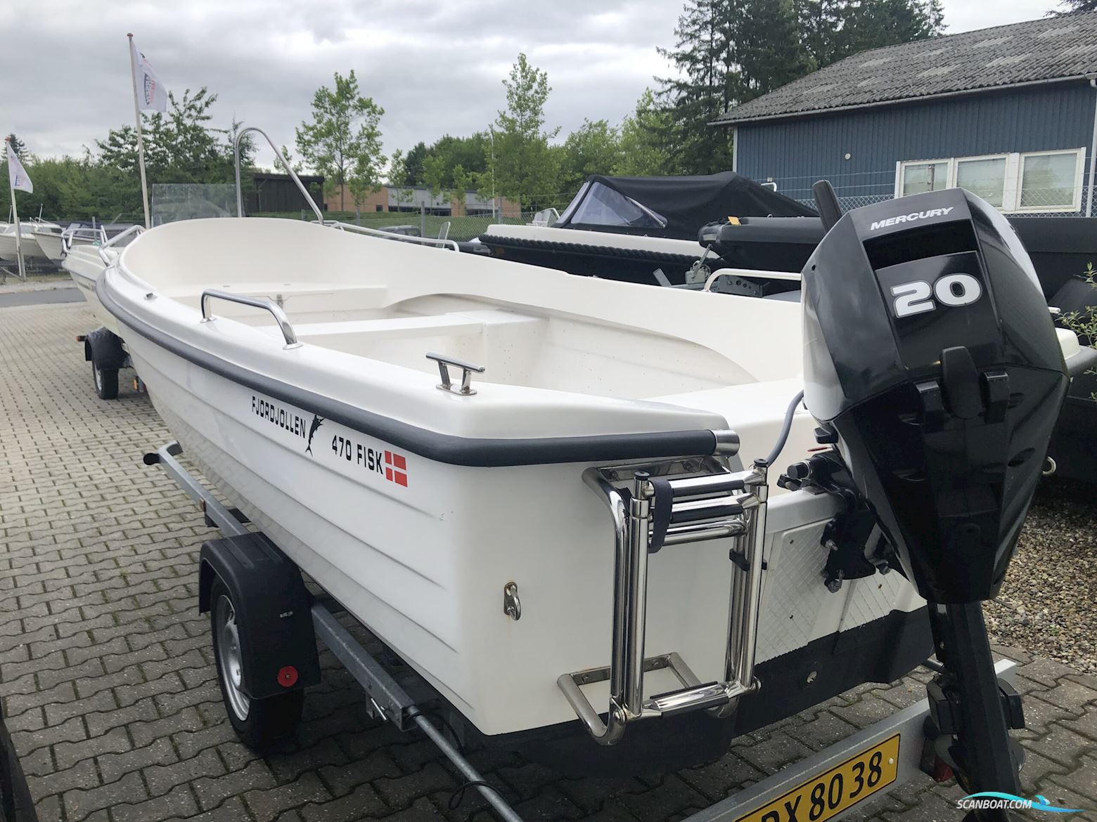 Fjordjollen 470 Fisk Motorboten 2021, Denemarken