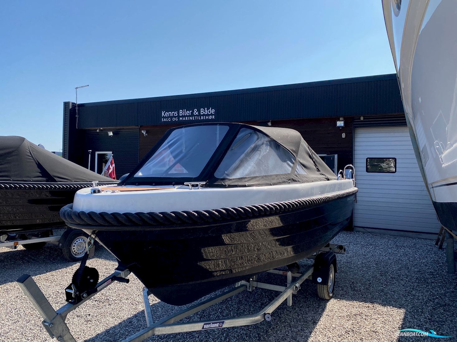 Fjordjollen 500 Classic Motorboten 2022, met Yamaha F30Betl motor, Denemarken