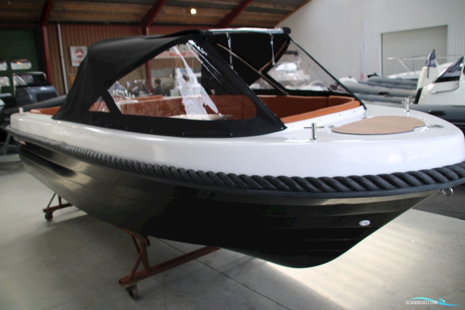 Fjordjollen 500 Classic Motorboten 2024, met Yamaha F40Fetl motor, Denemarken