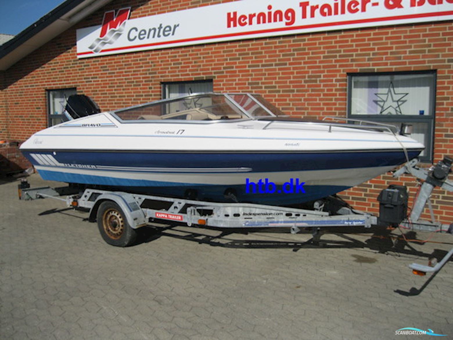Fletcher Bravo Arrowstreak 17 Classic m/Mercury 100 hk ELPTO og Indespension trailer - NU NEDSAT KR. 10.000,- !