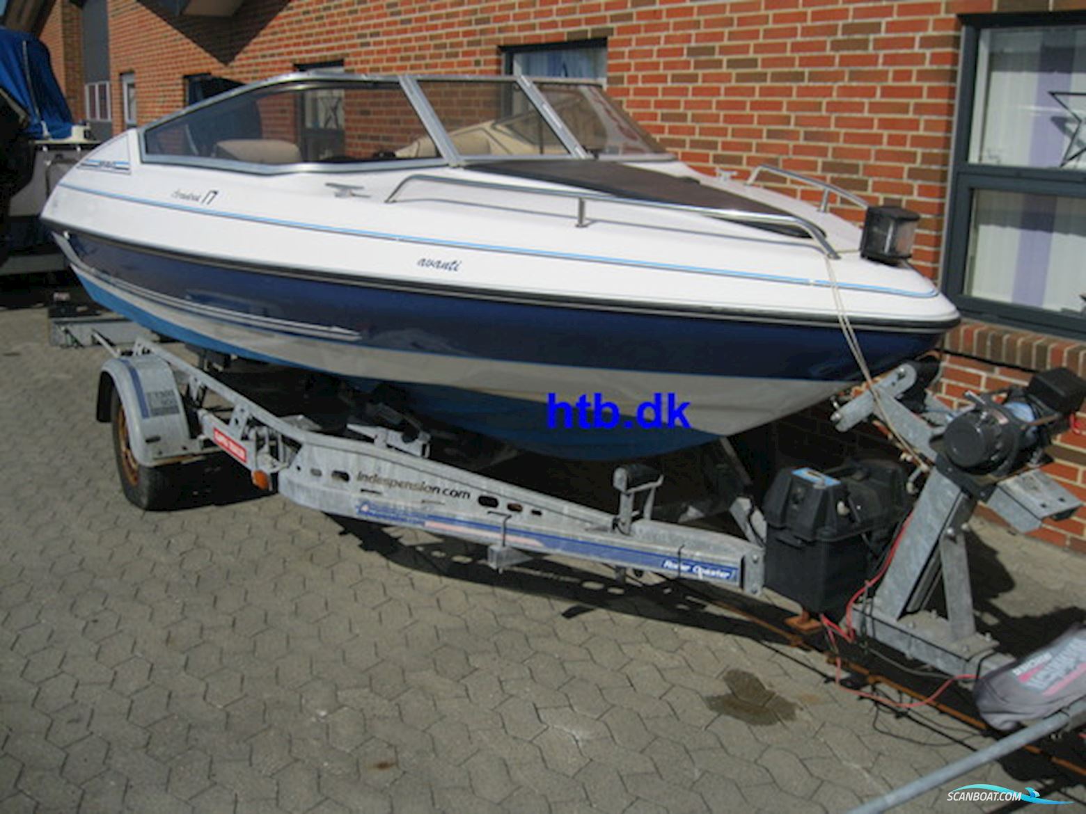 Fletcher Bravo Arrowstreak 17 Classic m/Mercury 100 hk ELPTO og Indespension trailer - NU NEDSAT KR. 10.000,- !