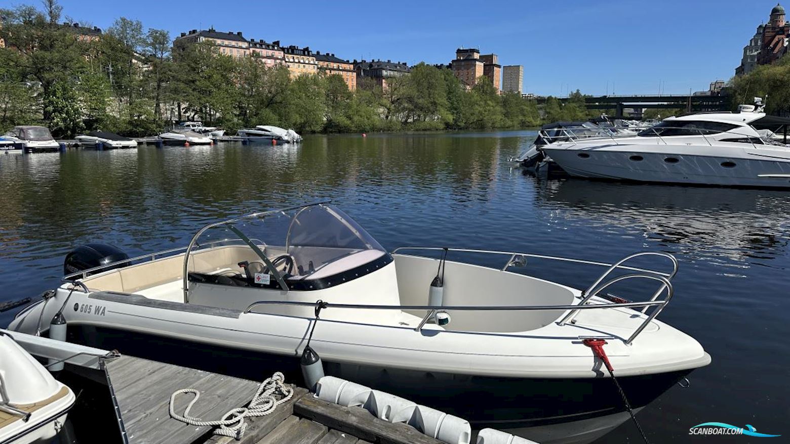 Flipper 605 WA Motorboten 2010, met Mercury motor, Sweden