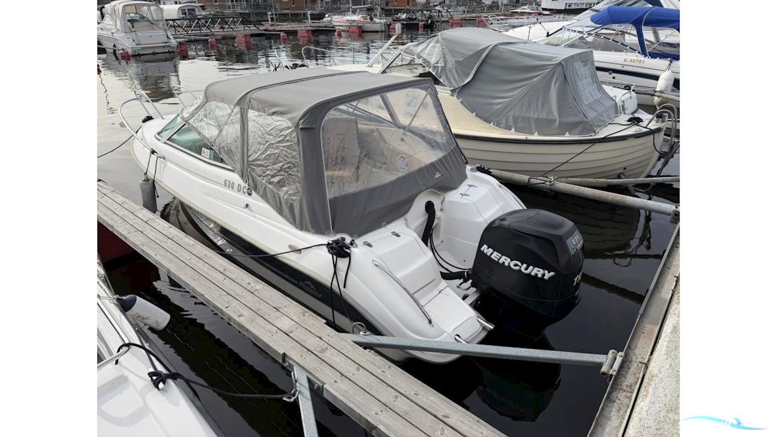 Flipper 630 DC Motorboten 2010, met Mercury motor, Sweden