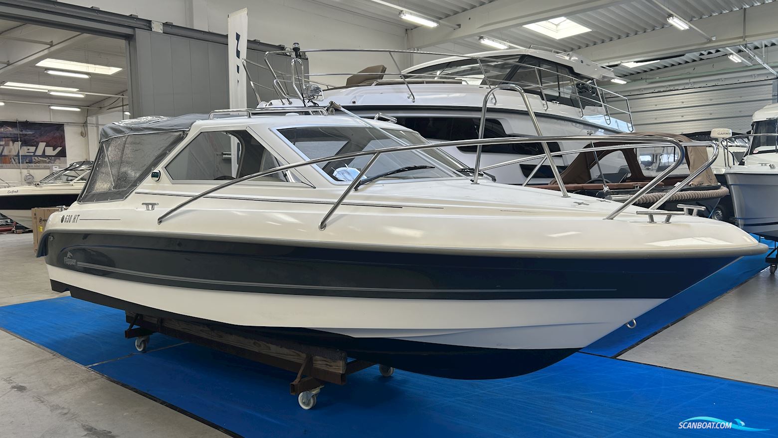 Flipper 630 HT Motorboten 2007, met Mercury 115 hk efi elpt motor, Denemarken