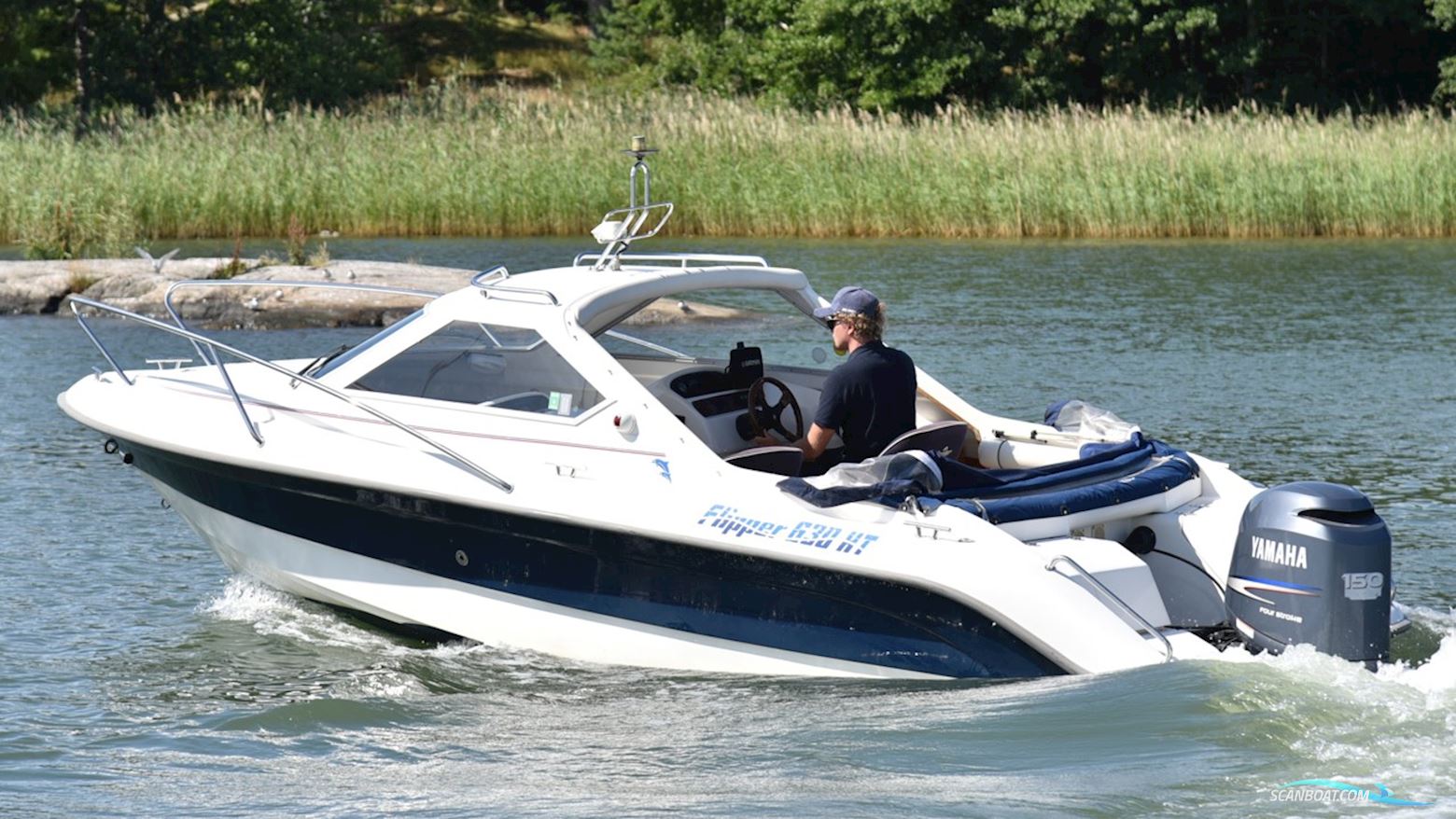 Flipper 630 HT Motorboten 2004, met Yamaha motor, Sweden