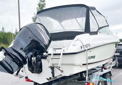 Flipper 640 DC Motorboten 2019, met Mercury 4 Stroke motor, Sweden