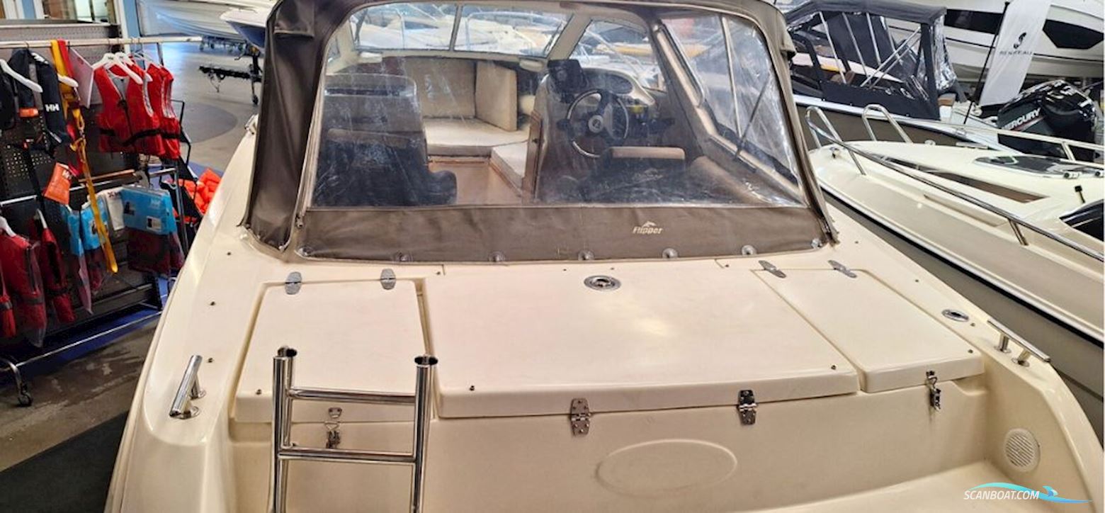 Flipper 666 HT Motorboten 2007, met MerCruiser motor, Denemarken