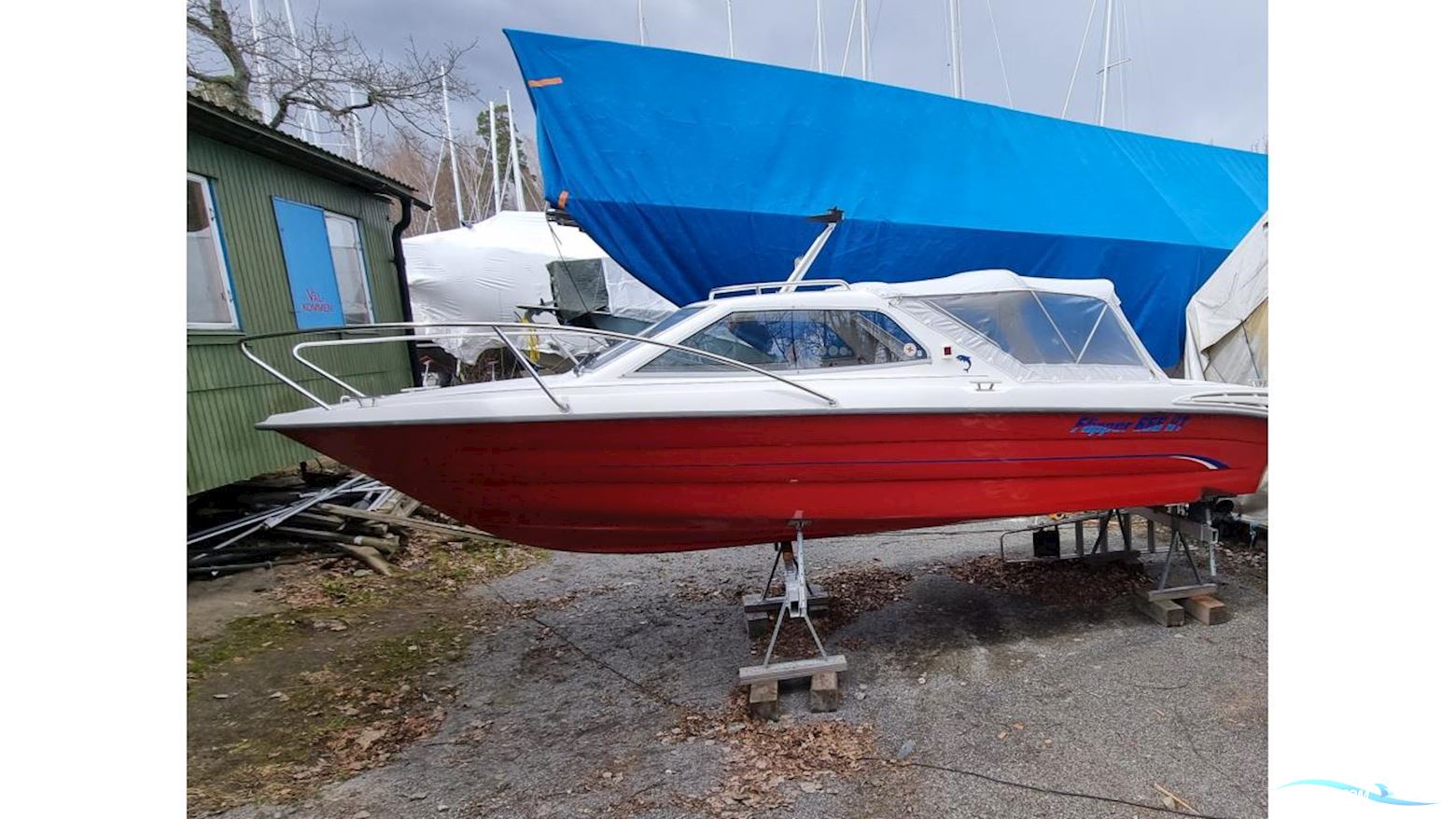 Flipper 666 HT Motorboten 1997, met Mercruiser motor, Sweden