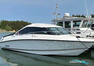 Flipper 670 ST Motorboten 2017, met Mercury motor, Sweden