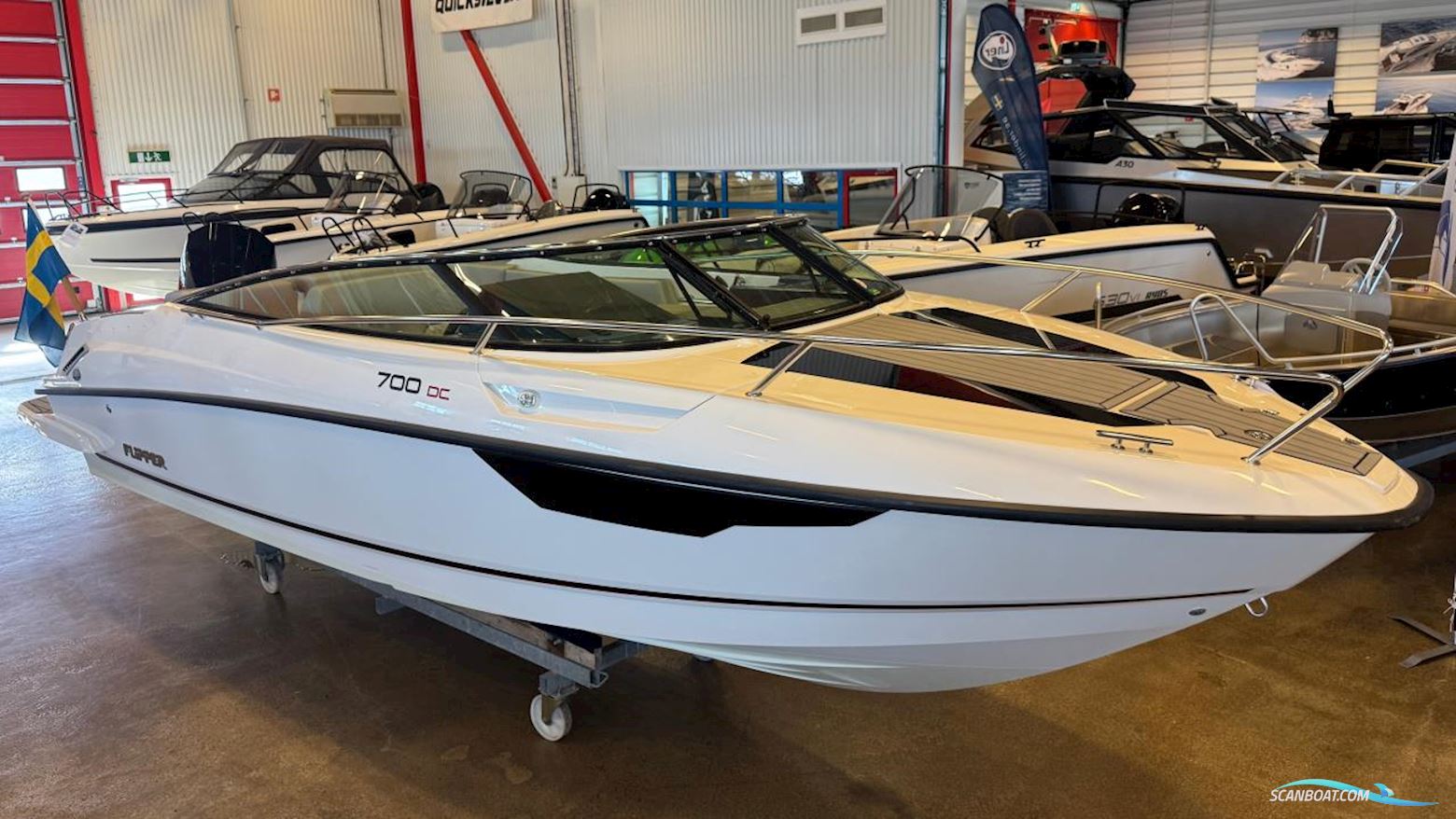Flipper 700 DC Motorboten 2023, met Mercury motor, Sweden