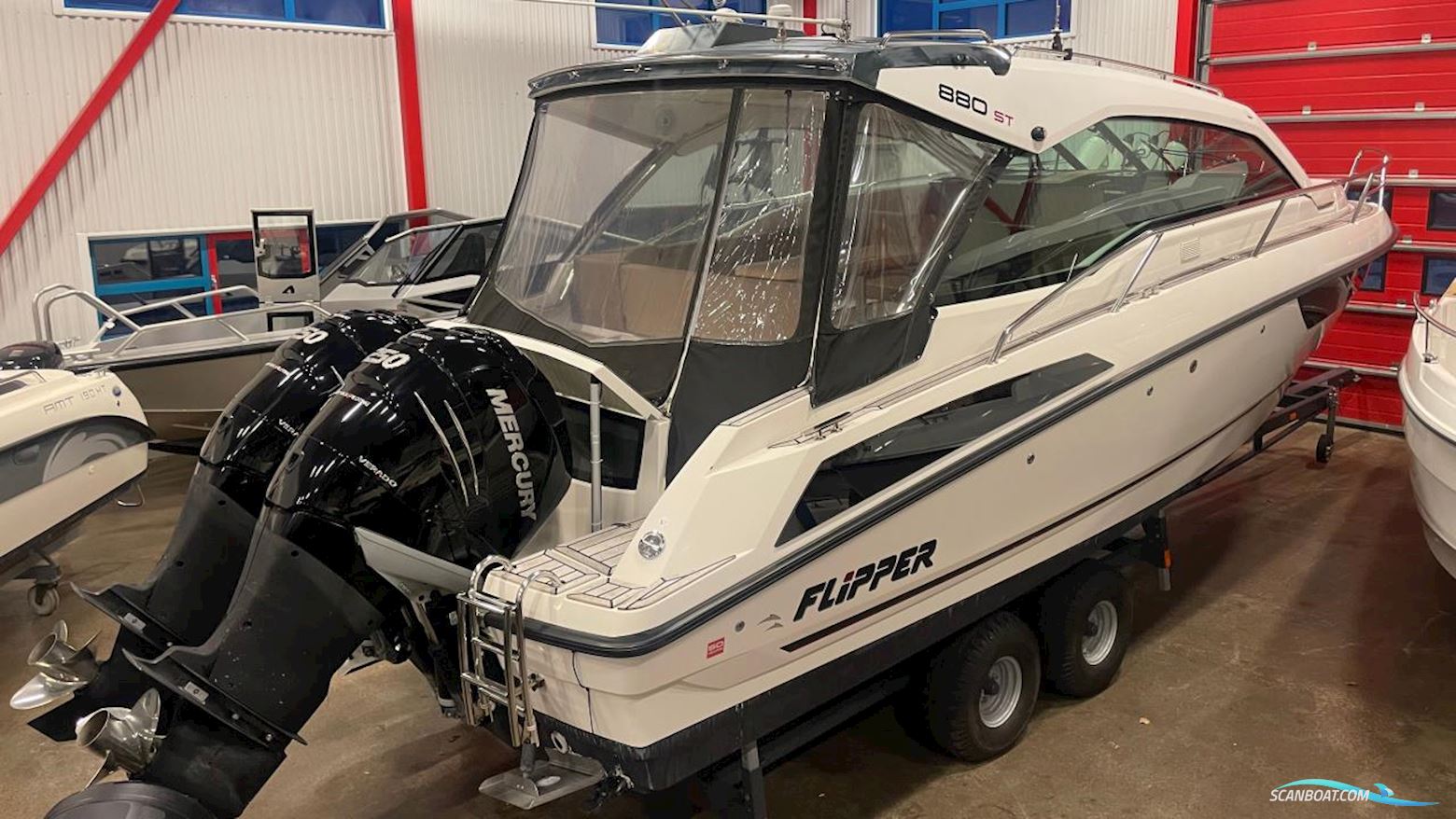 Flipper 880 ST Motorboten 2016, met Mercury motor, Sweden