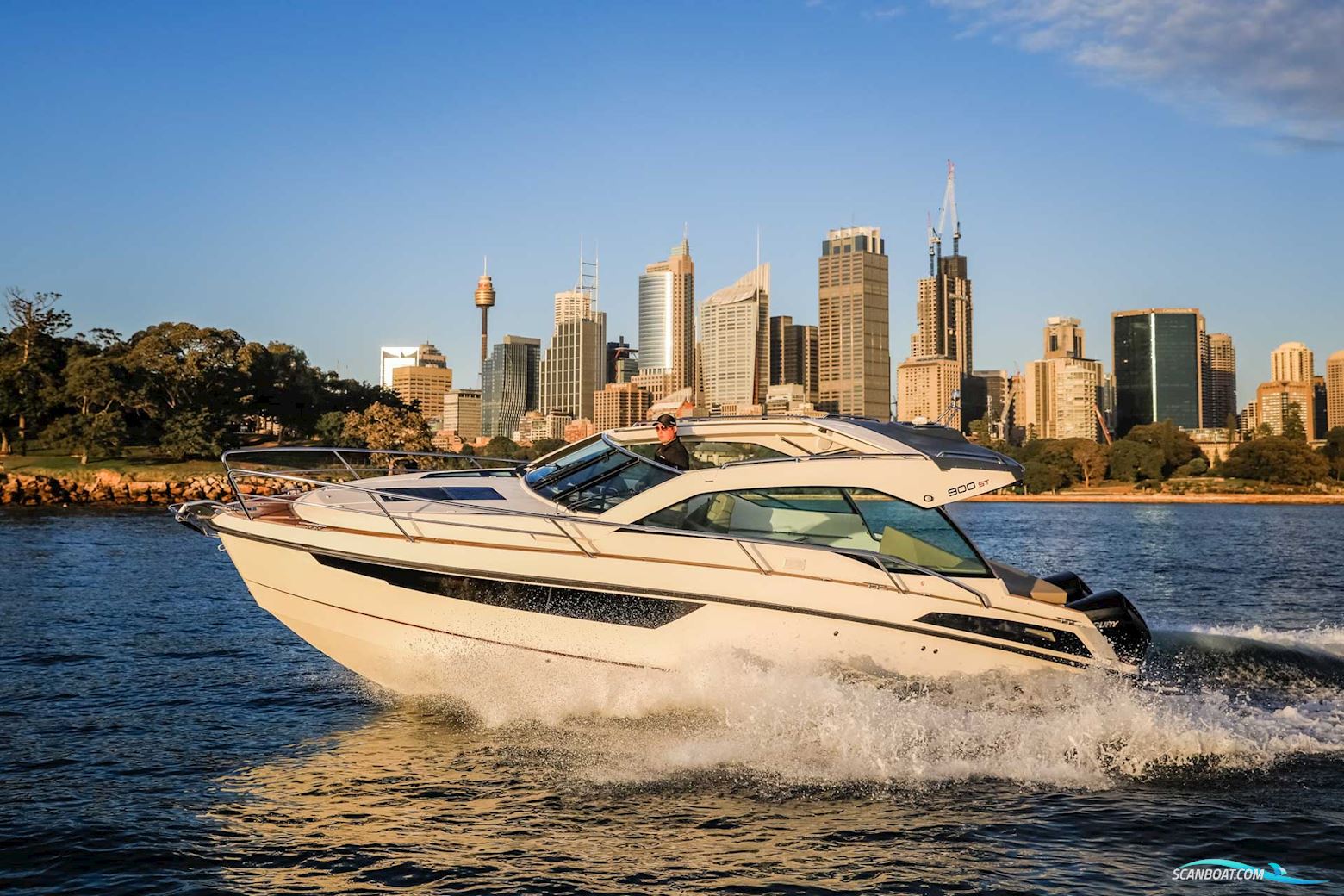 Flipper 900 ST Motorboten 2023, met 2 x Mercury 225 hk 4-Takt V6 motor, Denemarken