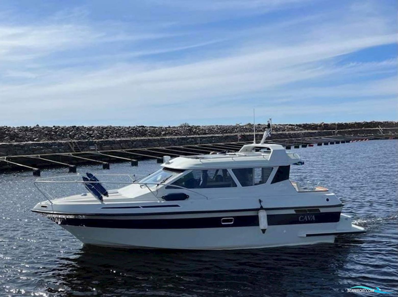 Flipper 909 Motorboten 1990, met Mercruiser Cmd 4,2 MS 230 motor, Sweden