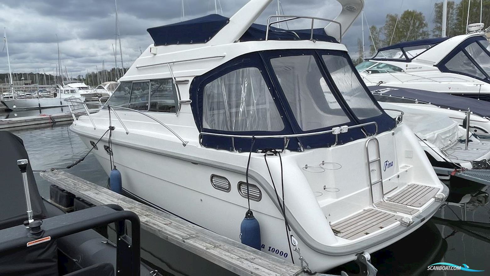 Forbina 10000 Motorboten 1997, met 1x Volvo Penta Kad 300 motor, Sweden