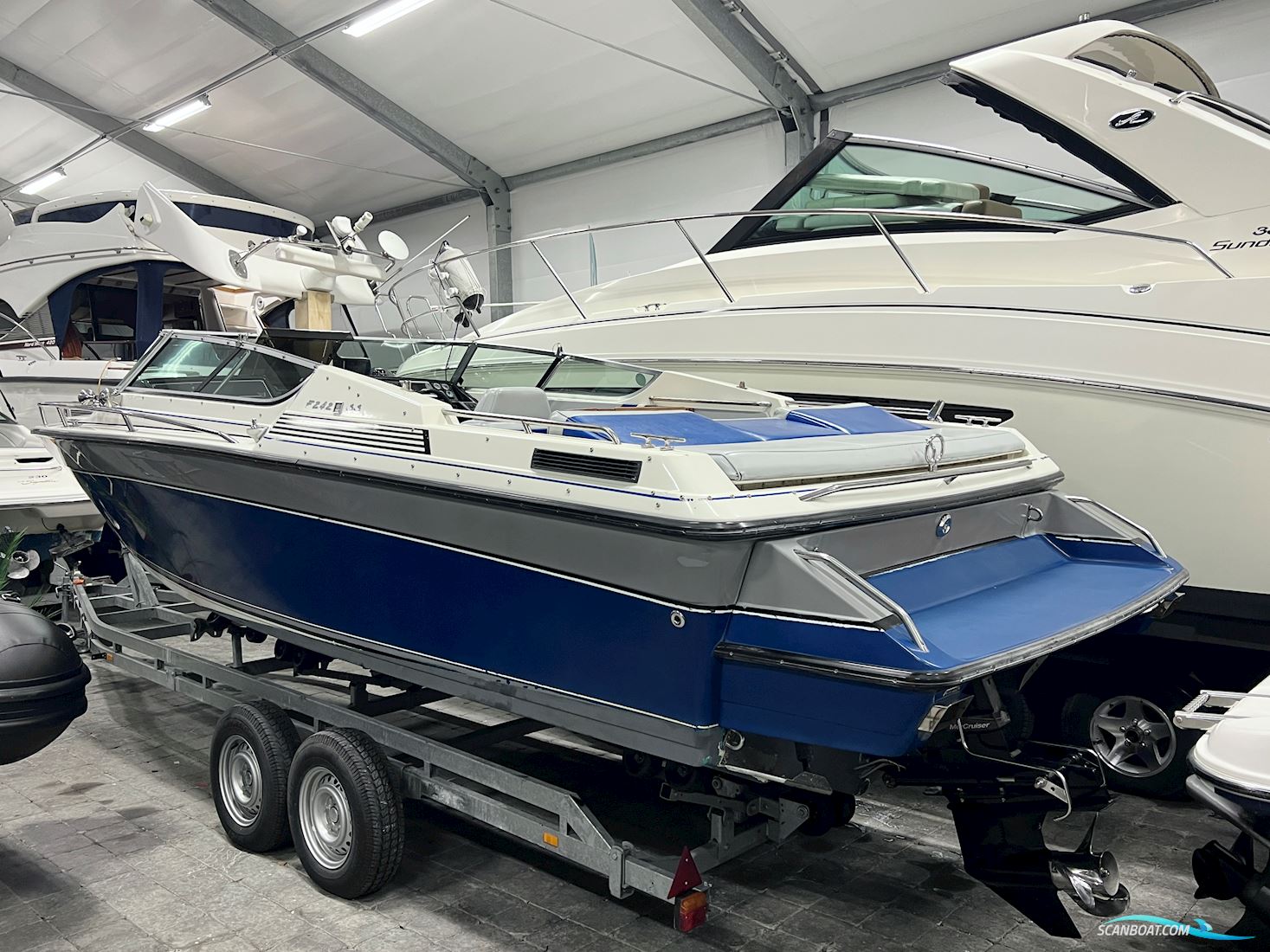 Formula 242 SS Motorboten 1989, met Mercruiser 350 Magnum, Renoverad 2018. Alpha One 2023. motor, Sweden