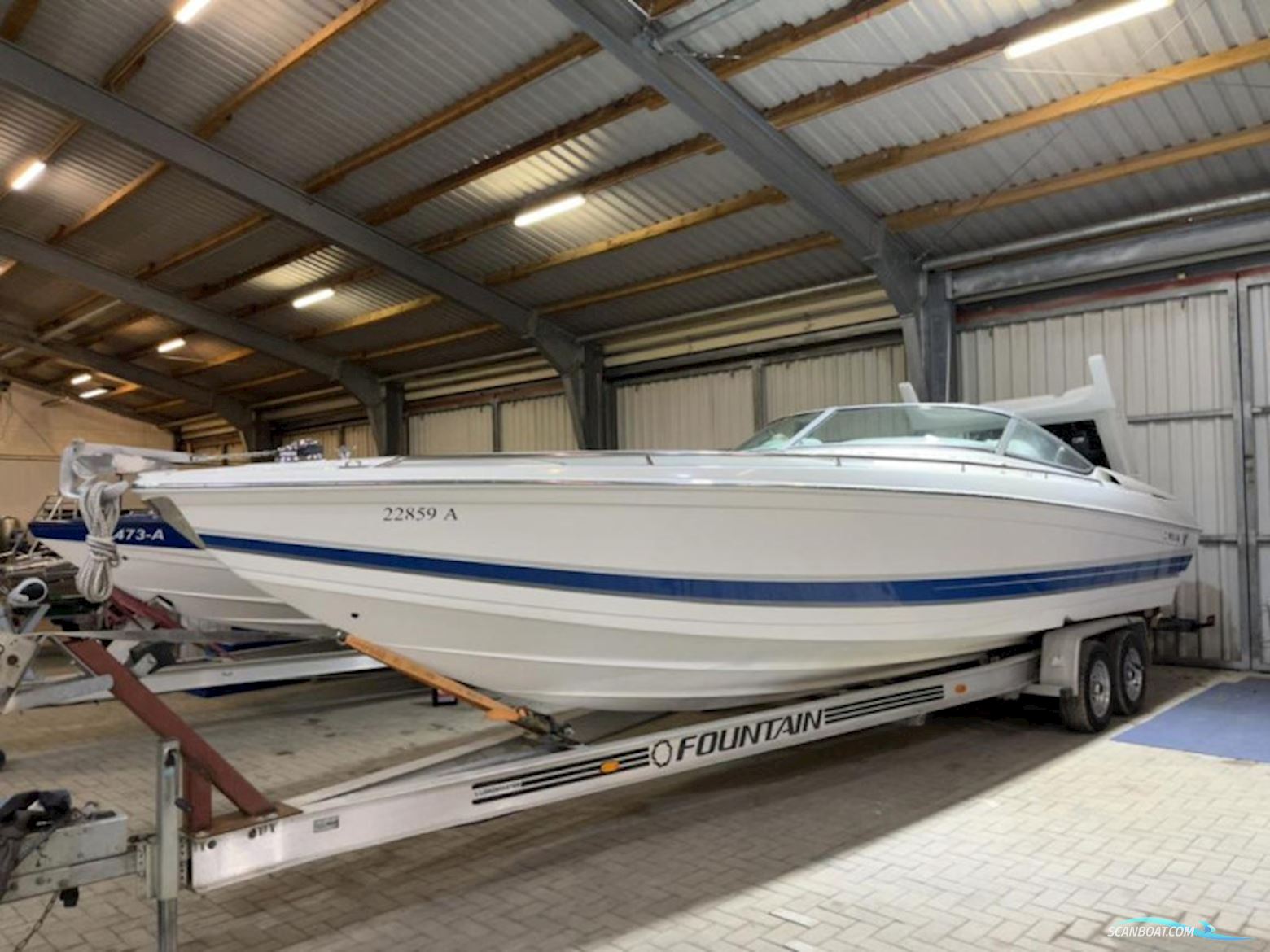 Formula 312 Fastech Motorboten 1999, met Mercruiser 7.4 L Mpi V8 motor, Duitsland
