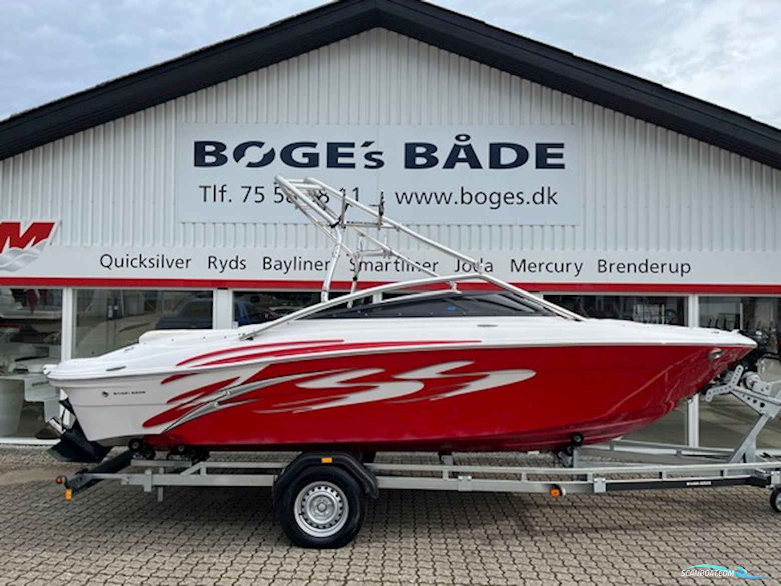Four Winns 200 SS med 300 hk MerCruiser 5,7L 350 MAG - Anvisningssalg Motorboten 2007, met MerCruiser motor, Denemarken