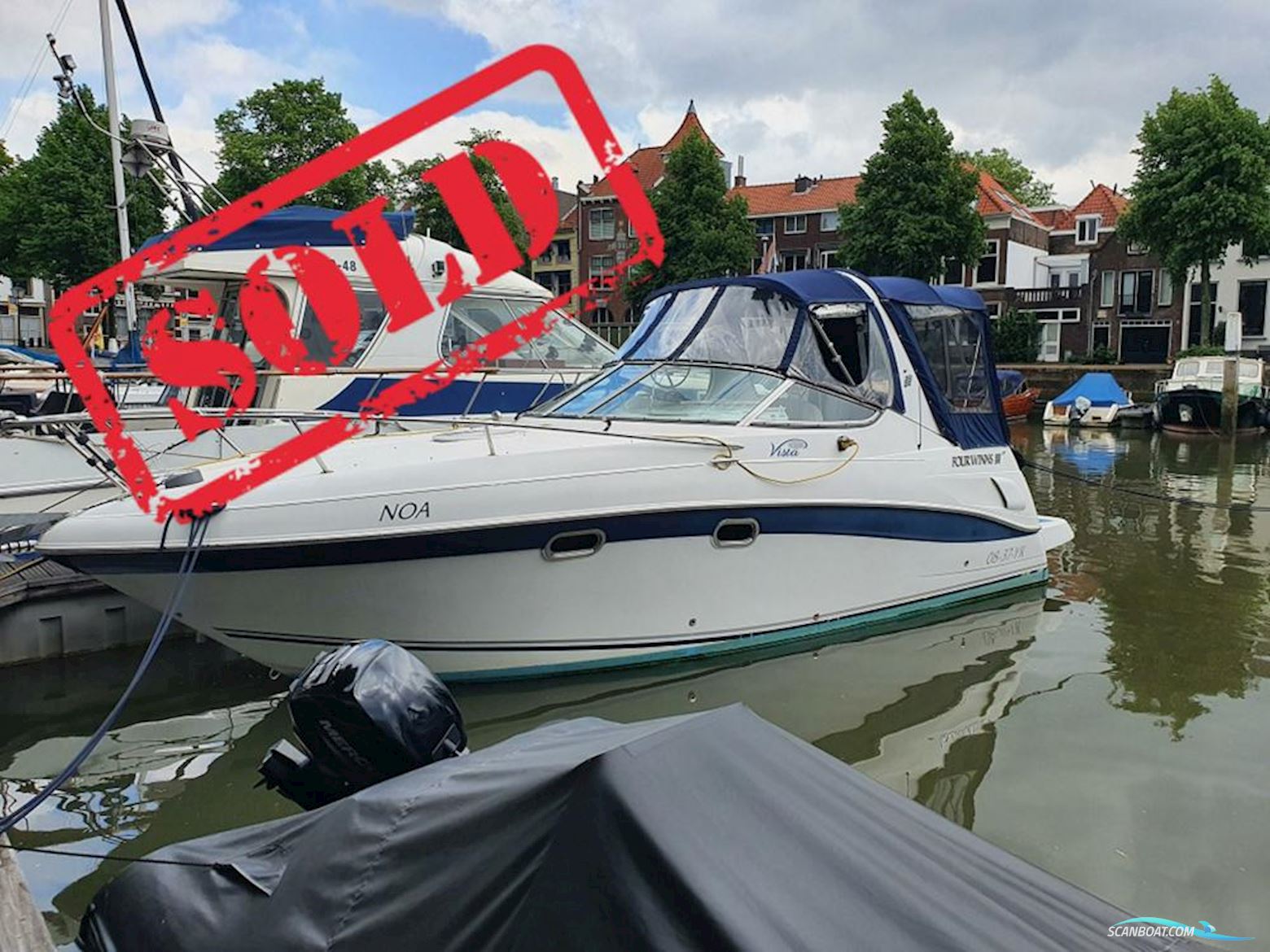 Four Winns 268 Vista Volvo D3 diesel Motorboten 2004, met Volvo Penta D3 Diesel motor, The Netherlands