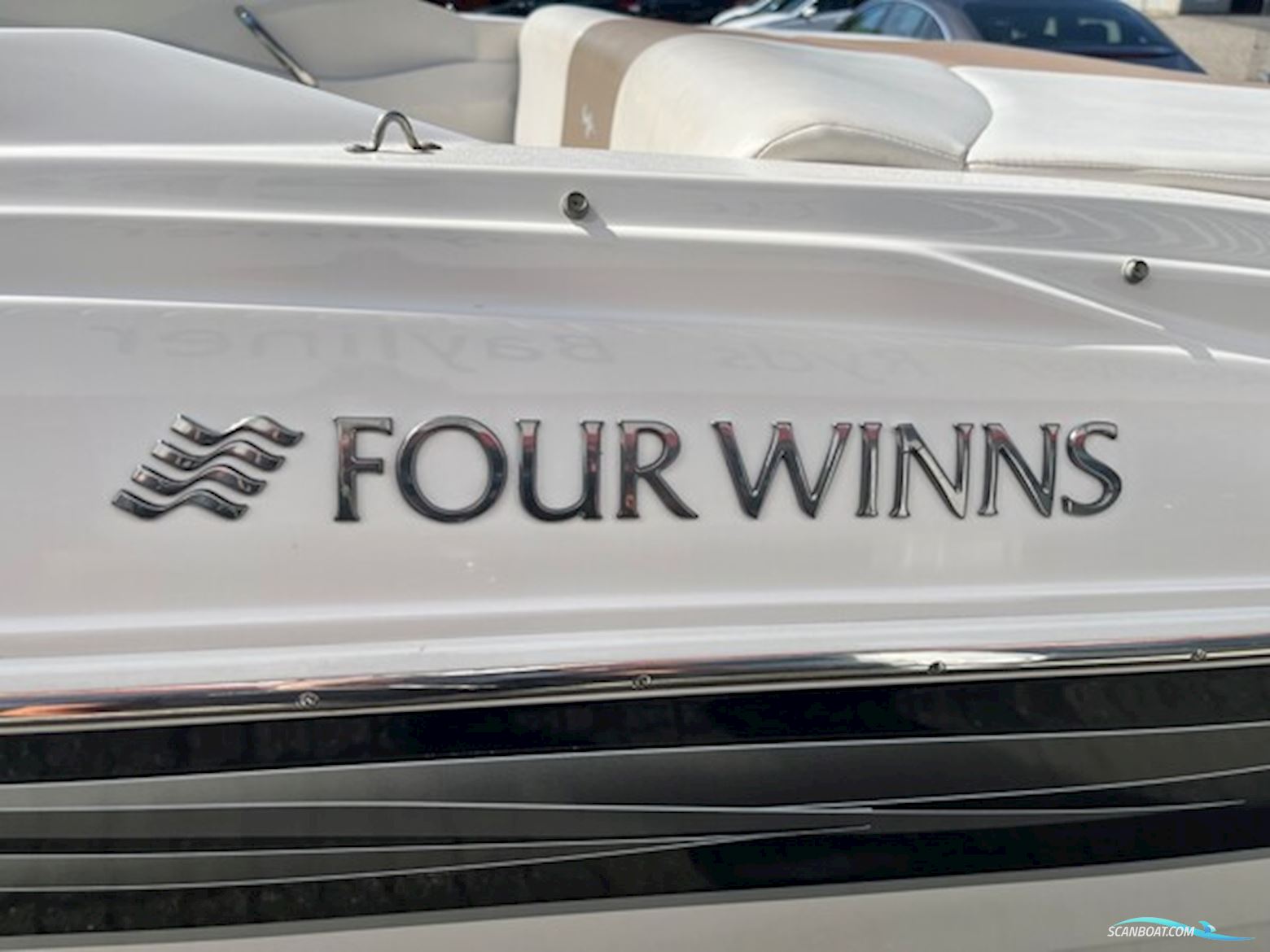 Four Winns H180 med 135 hk Volvo Penta 135 hk 3,0L 4 takt i/o og Brenderup bådtrailer - ENGROS SALG 