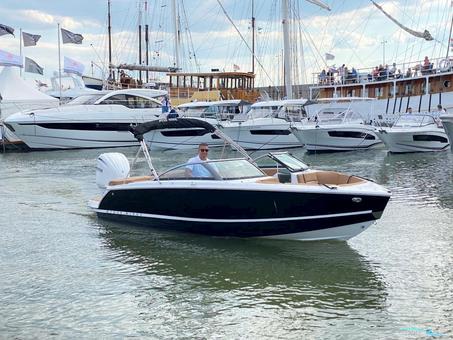 Four Winns H2 Bowrider New Demo Motorboten 2024, met Yamaha motor, The Netherlands