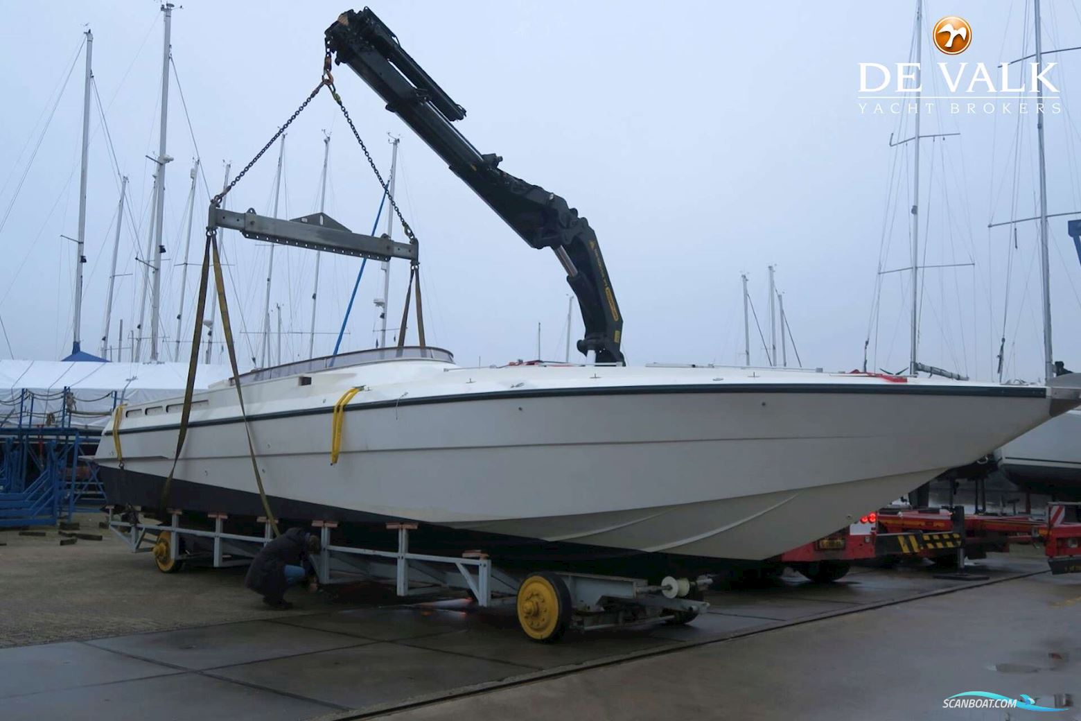 France Offshore Marine 50 Force 10 Motorboten 1997, met Baudouin   motor, The Netherlands