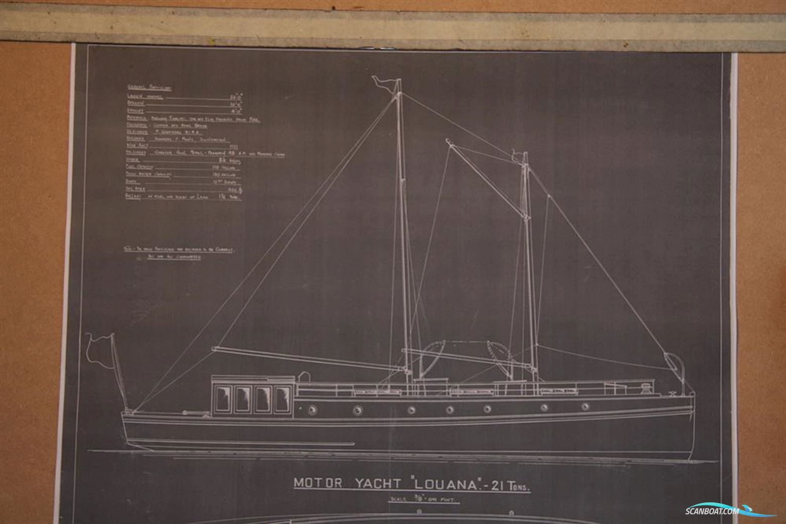 Fred Shepherd 53ft Gentlemens Motor Sailor