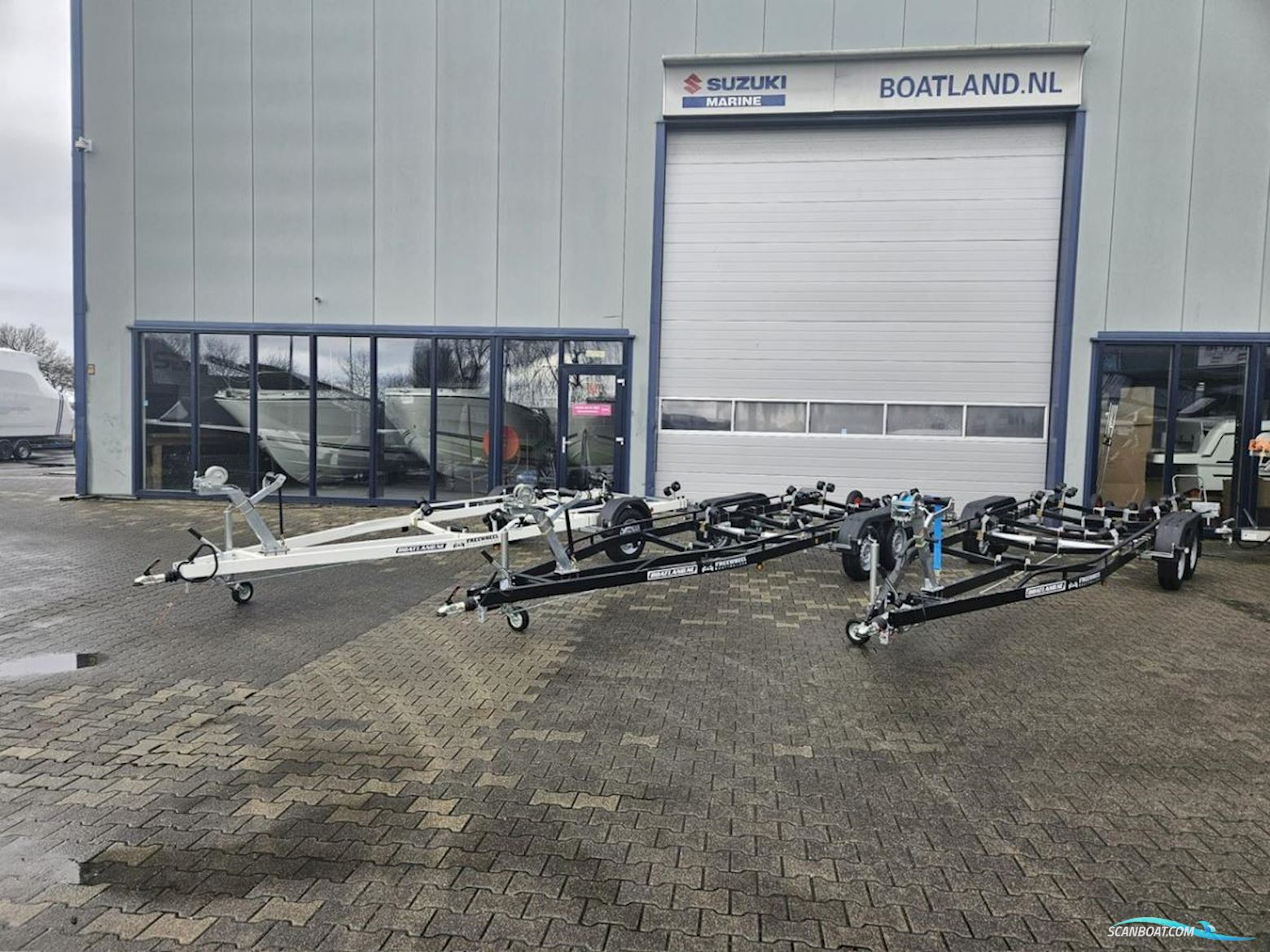 Freewheel Boattrailers Ultra Light Aluminium