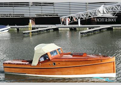 Fröbergs Fröberg Mahagonie Oldtimer Motorboten 1926, met Volvo Penta motor, Duitsland