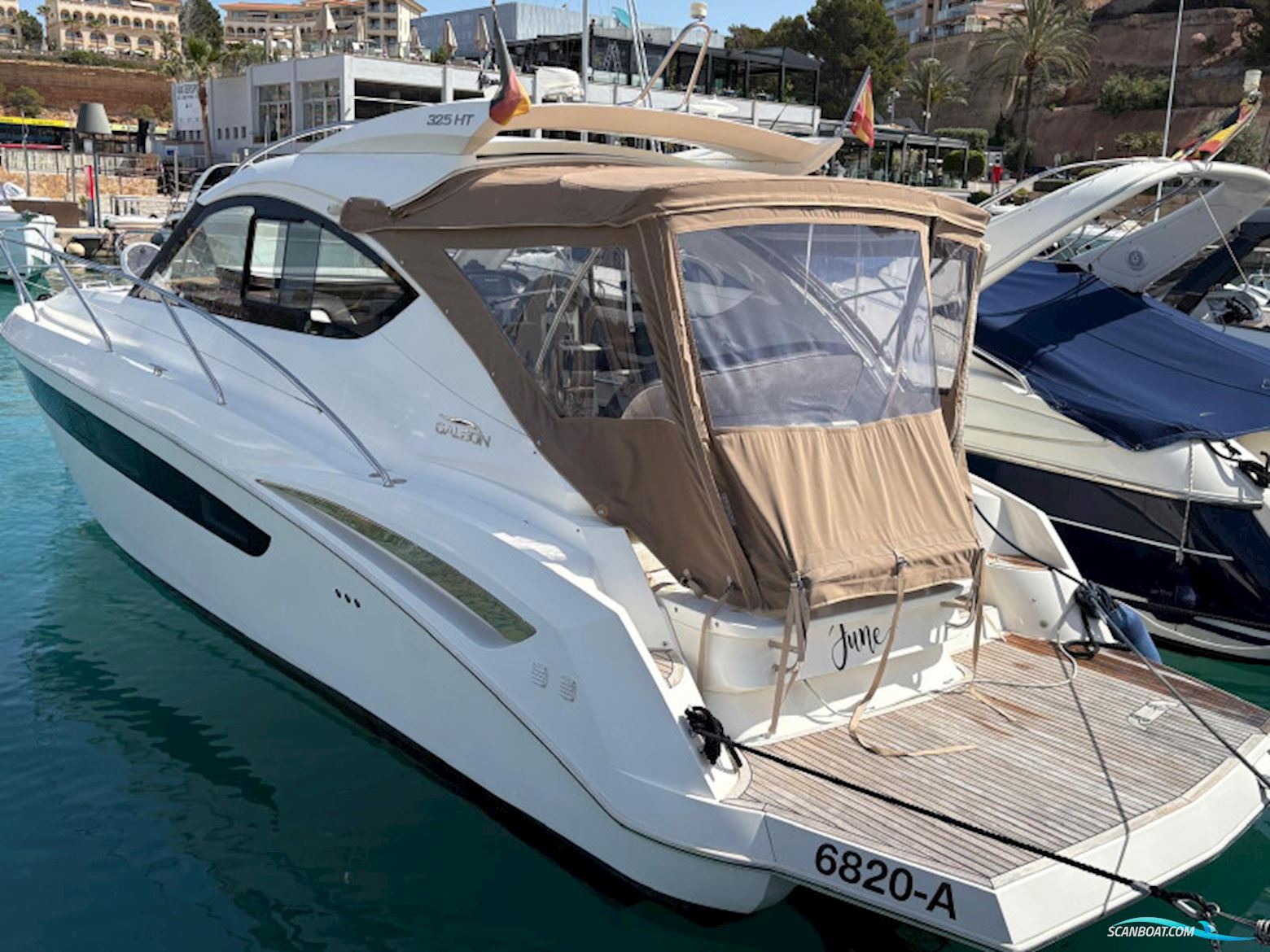 Galeon 325 Hts Motorboten 2016, met Volvo Penta D4-260 motor, Spain