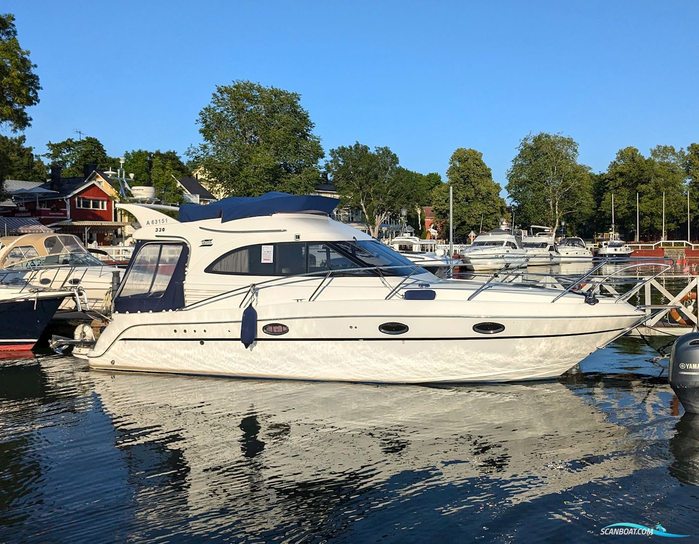 Galeon 330 Fly Motorboten 2007, met Volvo Penta D6 - 350 motor, Finland