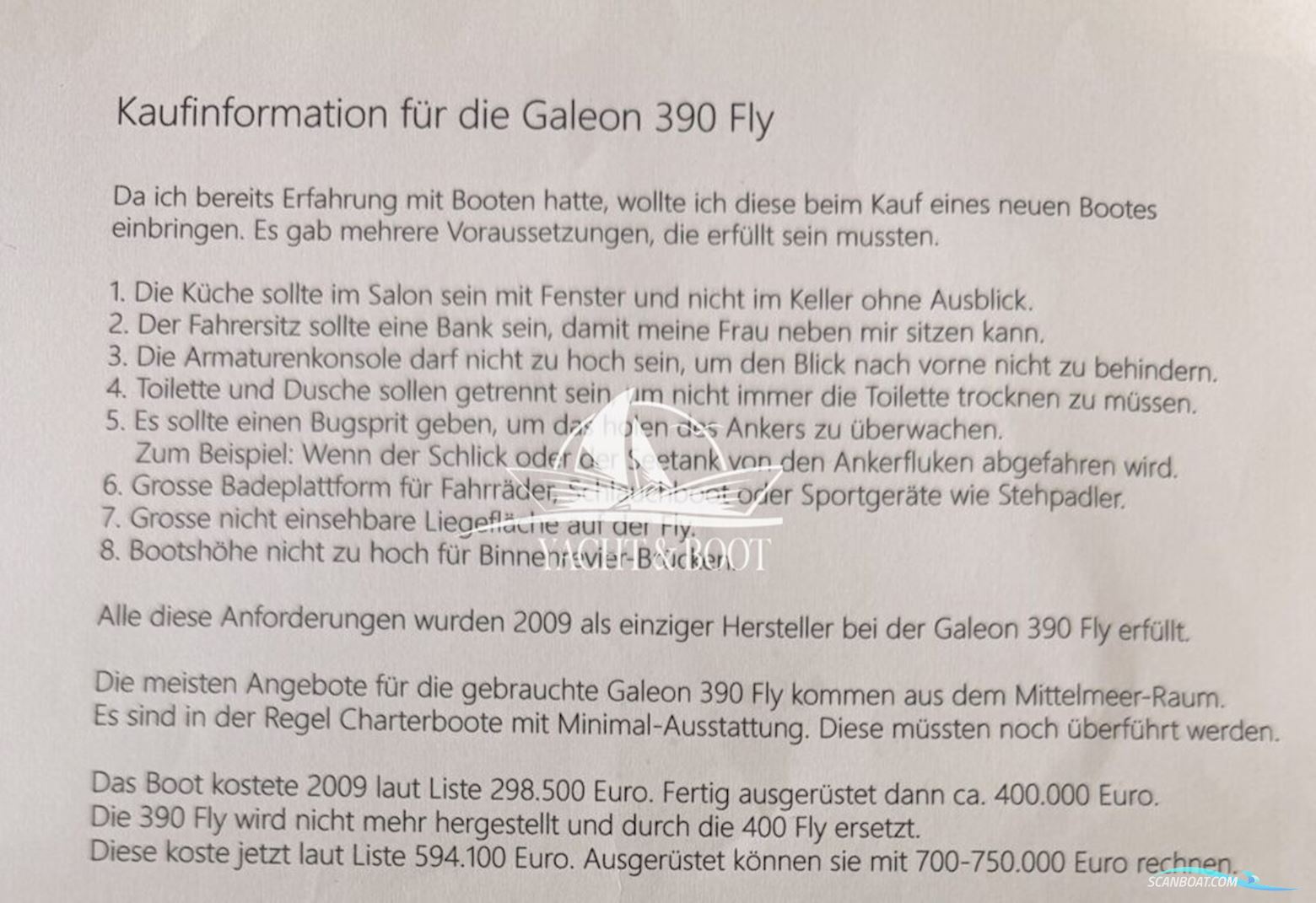 Galeon 390 Fly