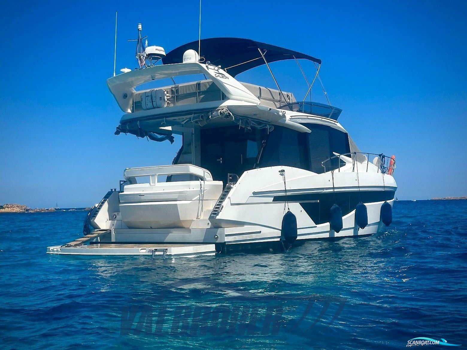 Galeon 460 Fly Motorboten 2022, met Volvo Penta D8 motor, Italië