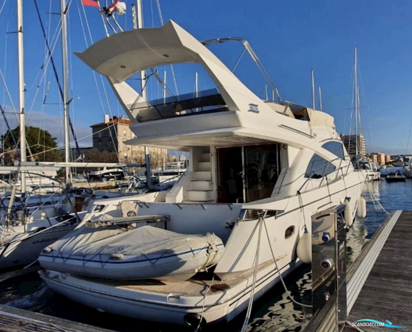 Galeon 530 Fly Motorboten 2007, met Volvo Penta D motor, Italië