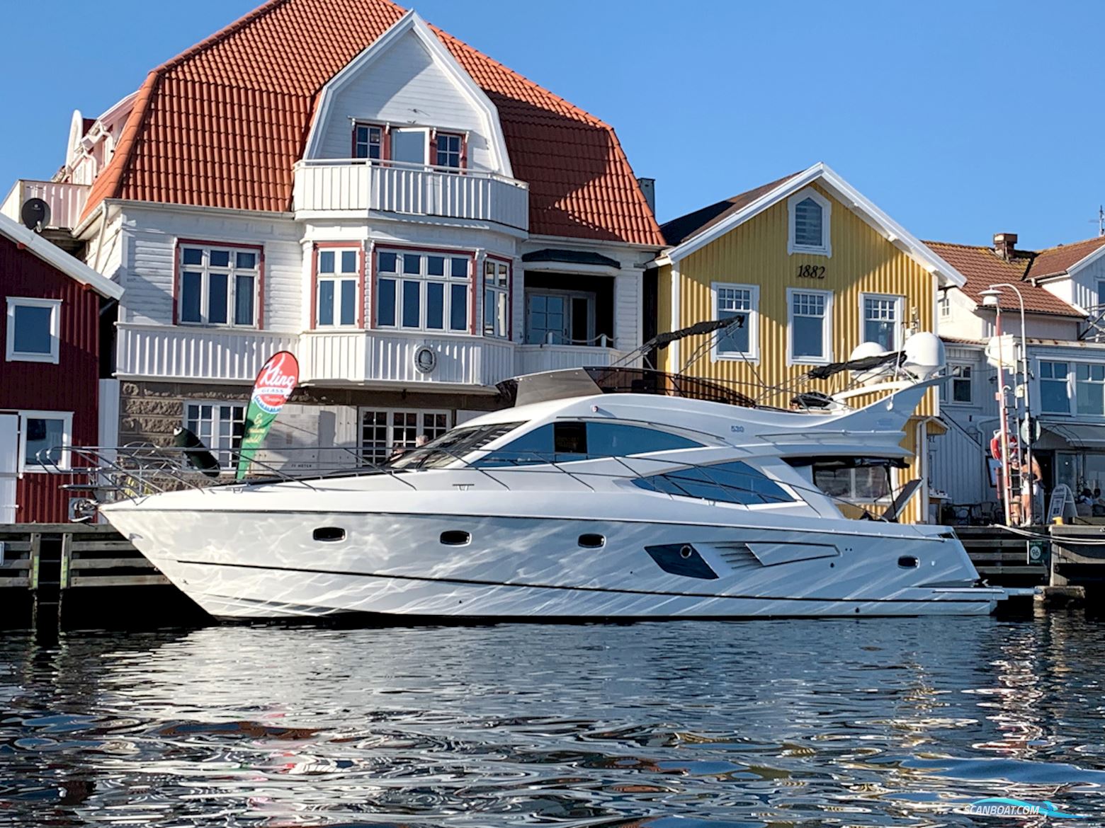Galeon 530 Fly Volvo Penta D12-715 Evc Motorboten 2008, met Volvo Penta D12-715 Evc motor, Sweden