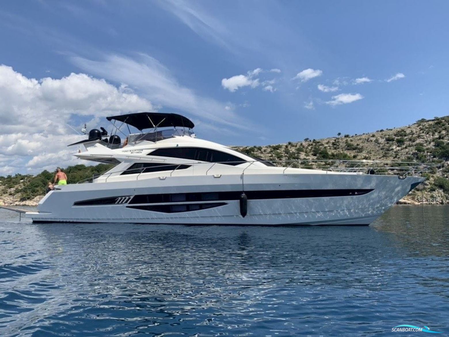 Galeon 700 Motorboten 2010, met MAN V12 motor, Kroatië