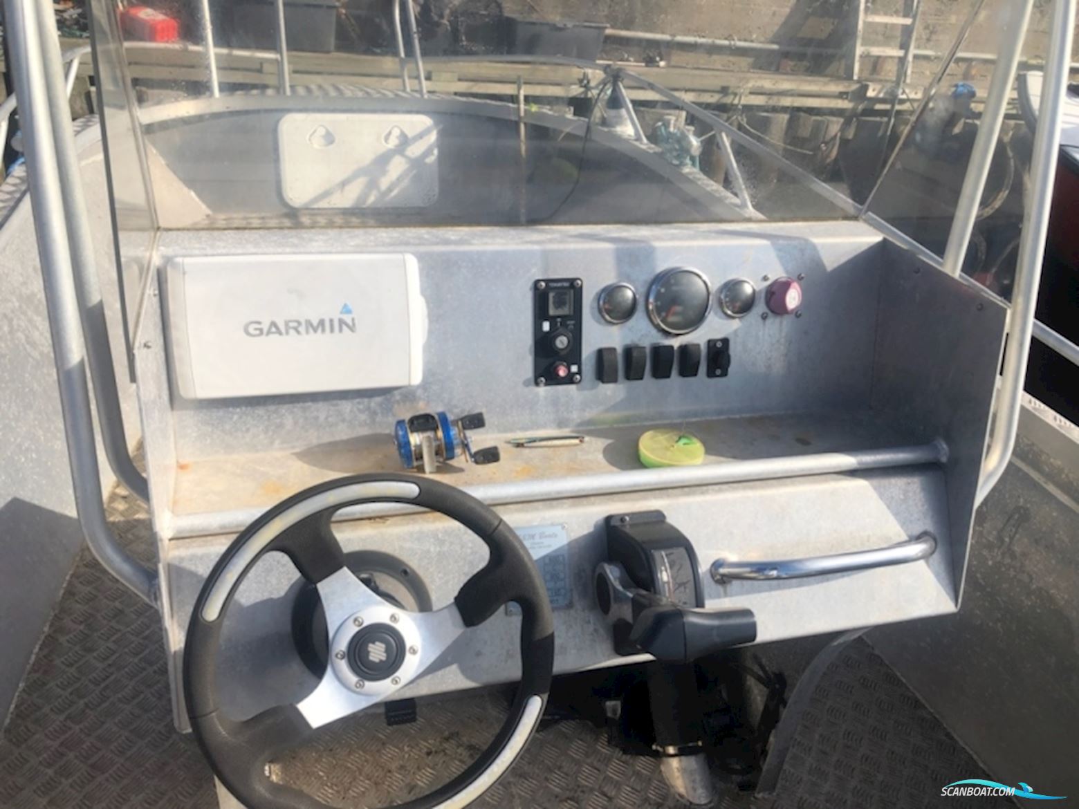 Gemi 600 CC Styrepultsbåd Alu