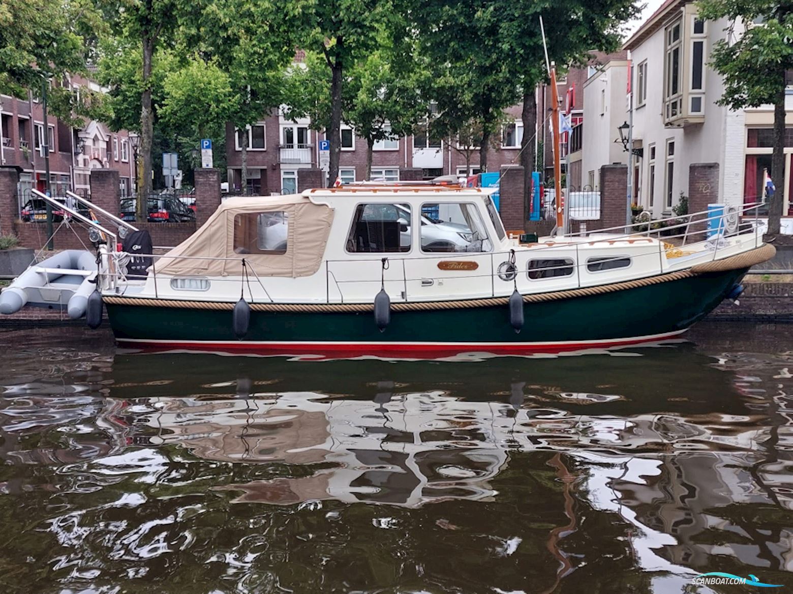 Gillissen Stevenvlet 1050 Motorboten 1996, met DAF 475 (watergekoeld d.m.v. kielkoeling) motor, The Netherlands