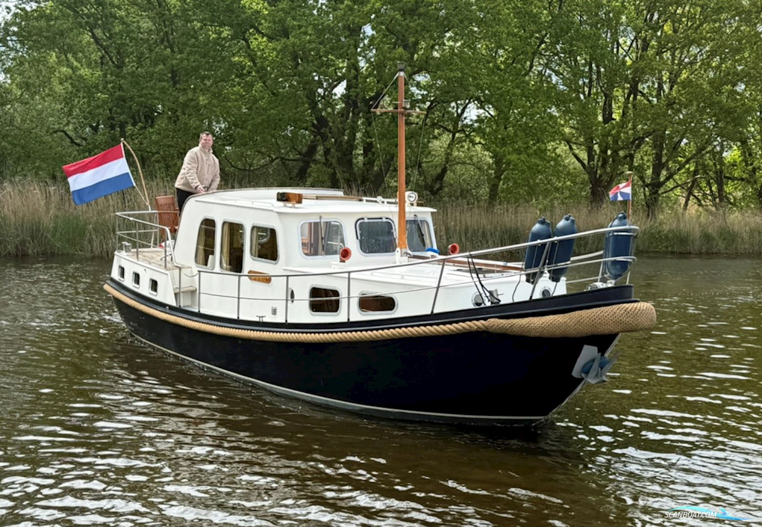 Gillissen Vlet 1040 Motorboten 1995, met Volvo Penta motor, The Netherlands