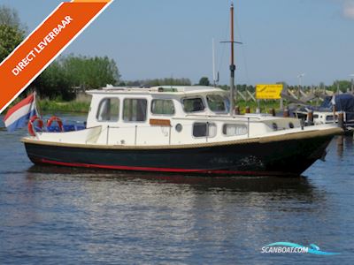 Gillissen Vlet 9.70 OK Motorboten 1972, met Peugeot Diesel motor, The Netherlands