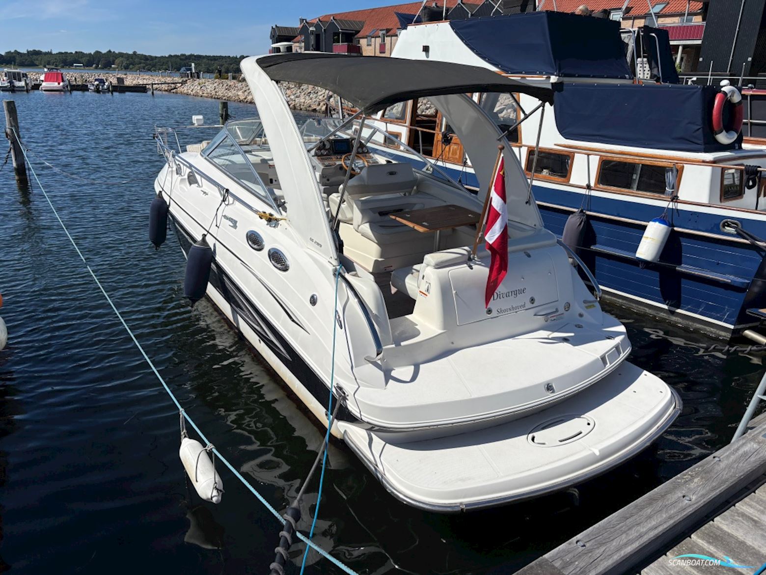 Glastron 289 GS Motorboten 2009, met Volvo Penta motor, Denemarken