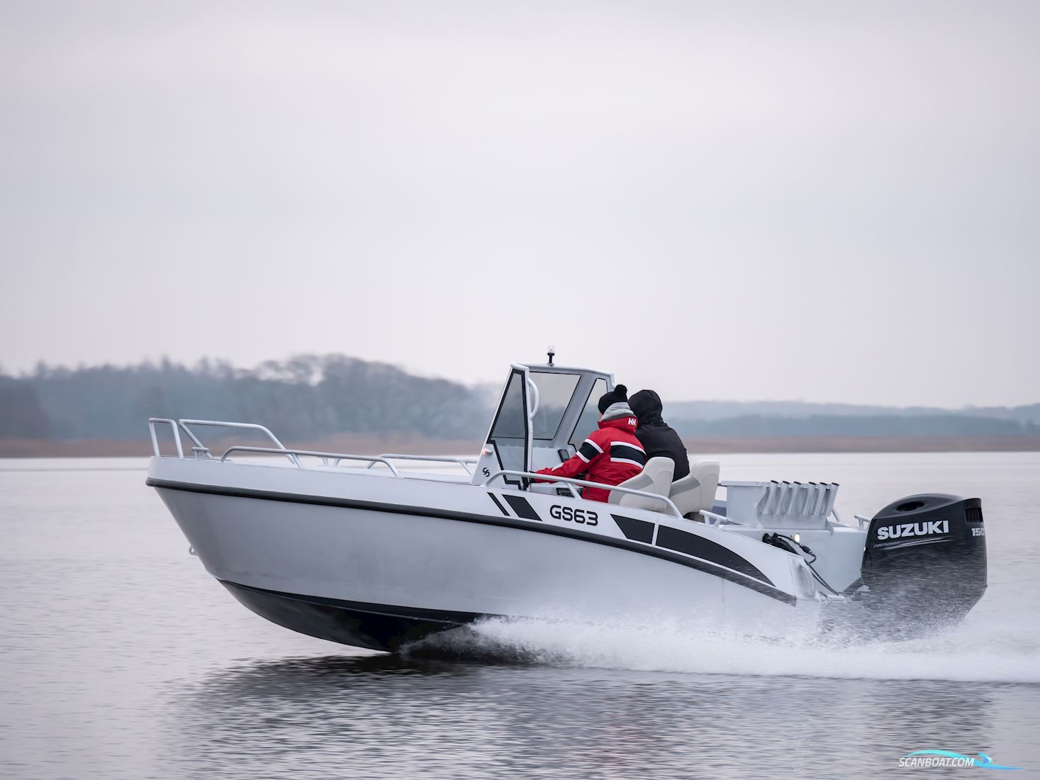 Gliseris G6 Aluminiumsbåd Motorboten 2024, Denemarken