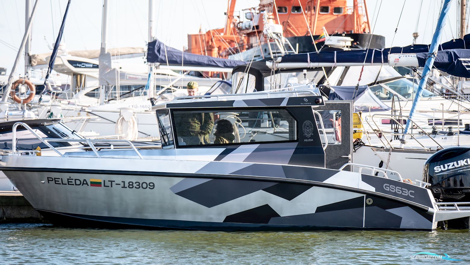 Gliseris G7C Aluminiumsbåd