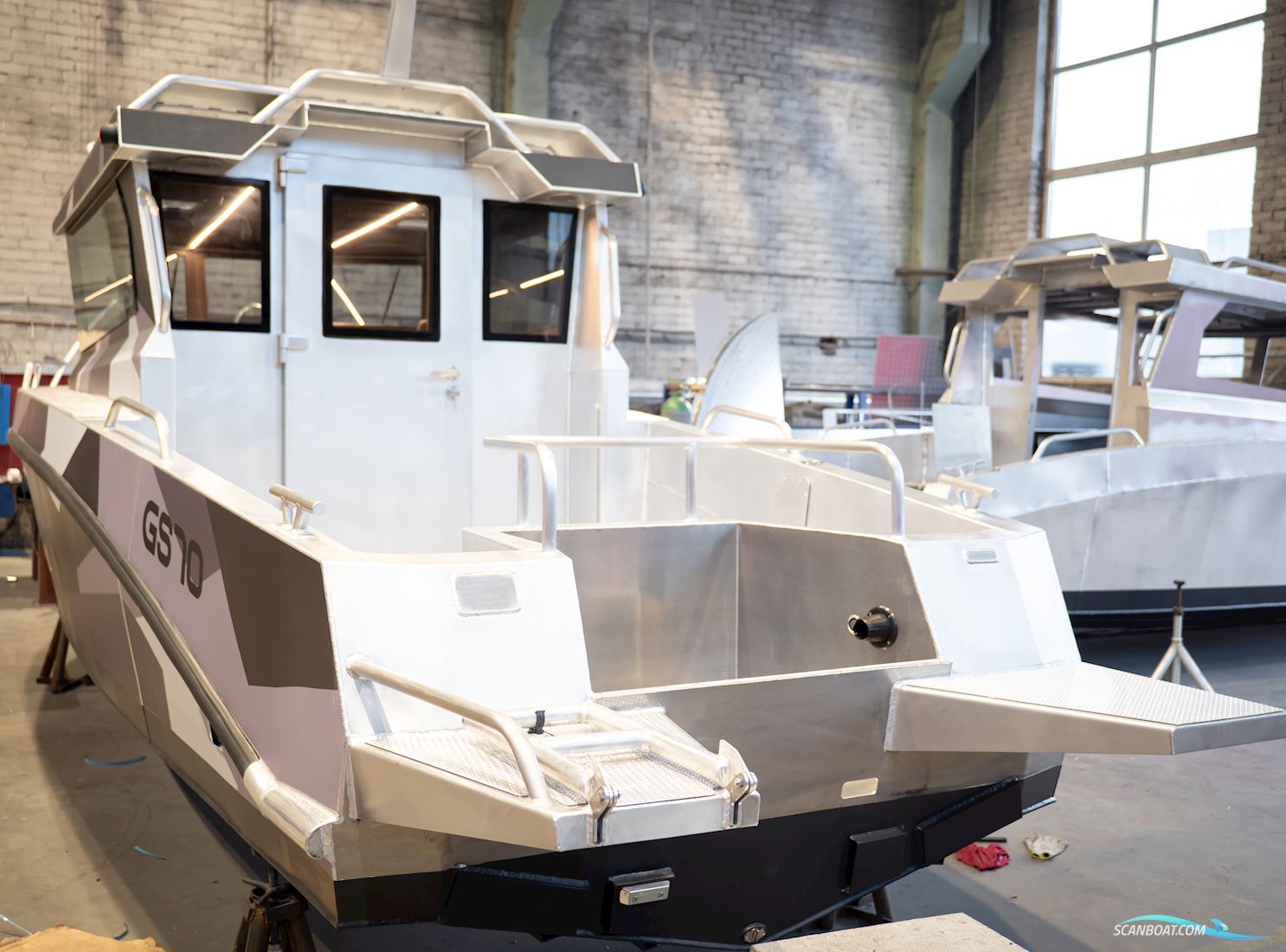 Gliseris G8C Aluminiumsbåd