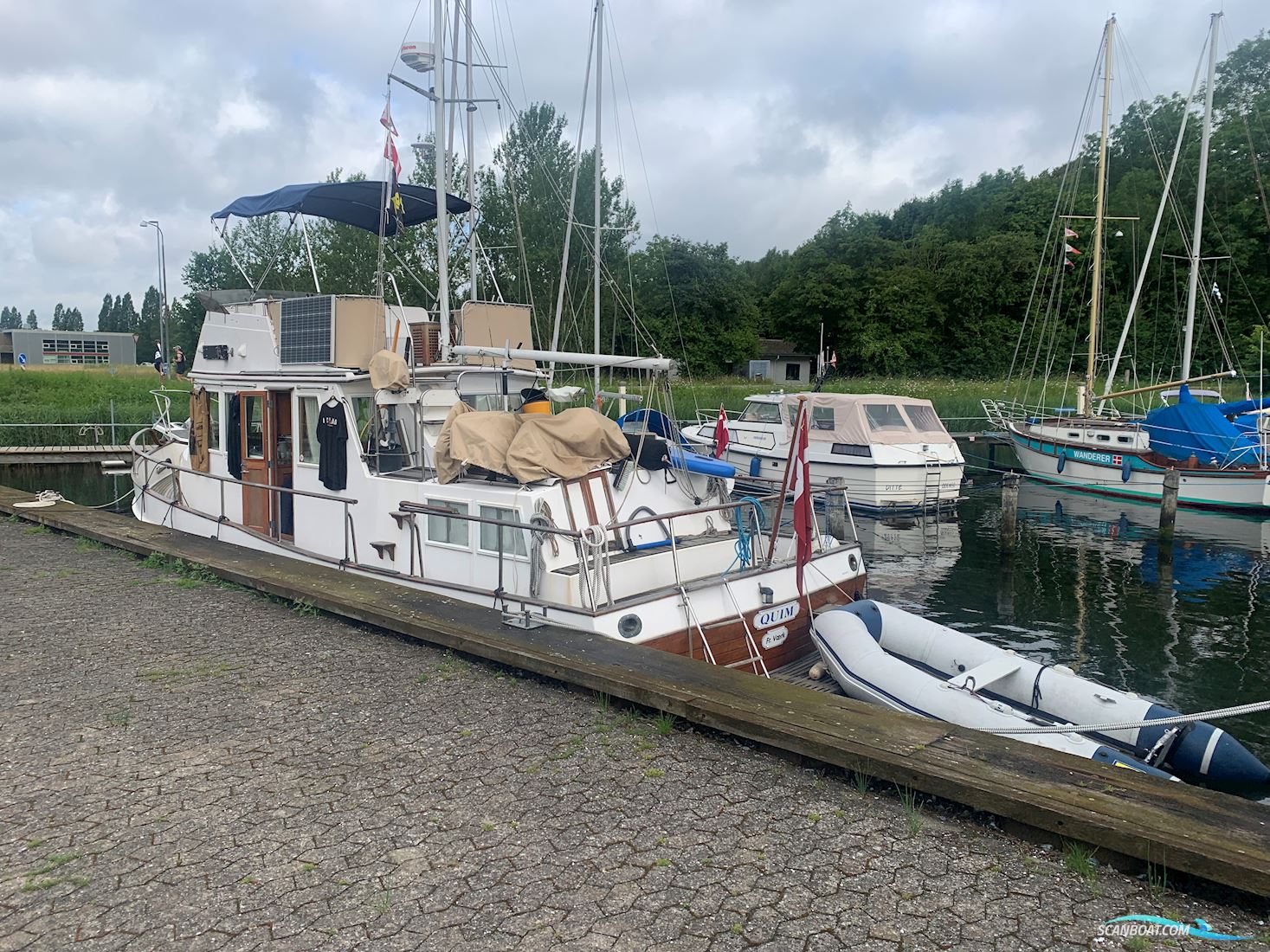 Grand Banks 36 Classic Motorboten 1989, met Ford Lehmann motor, Denemarken