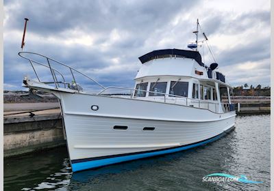 Grand Banks 42 EU Motorboten 1997, met 2 x Caterpillar 3208 TA V8 motor, Finland