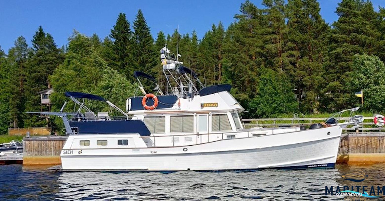 Grand Banks 42 Motoryacht Motorboten 1995, met Caterpillar motor, The Netherlands