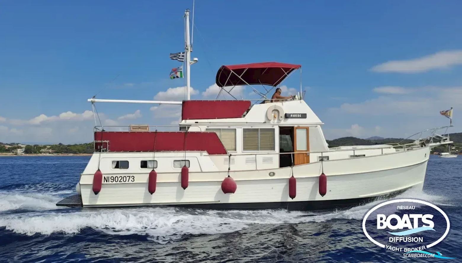 Grand Banks 42 MY Motorboten 1996, met Caterpillar motor, France