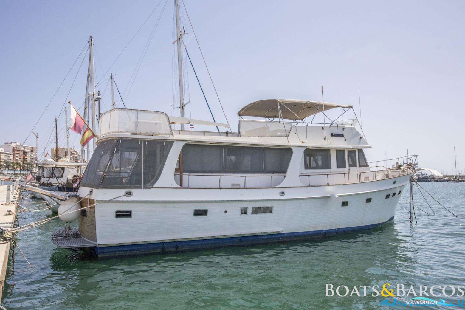 Grand Banks 58 Motorboten 1991, met Detroit Diesel motor, Spain