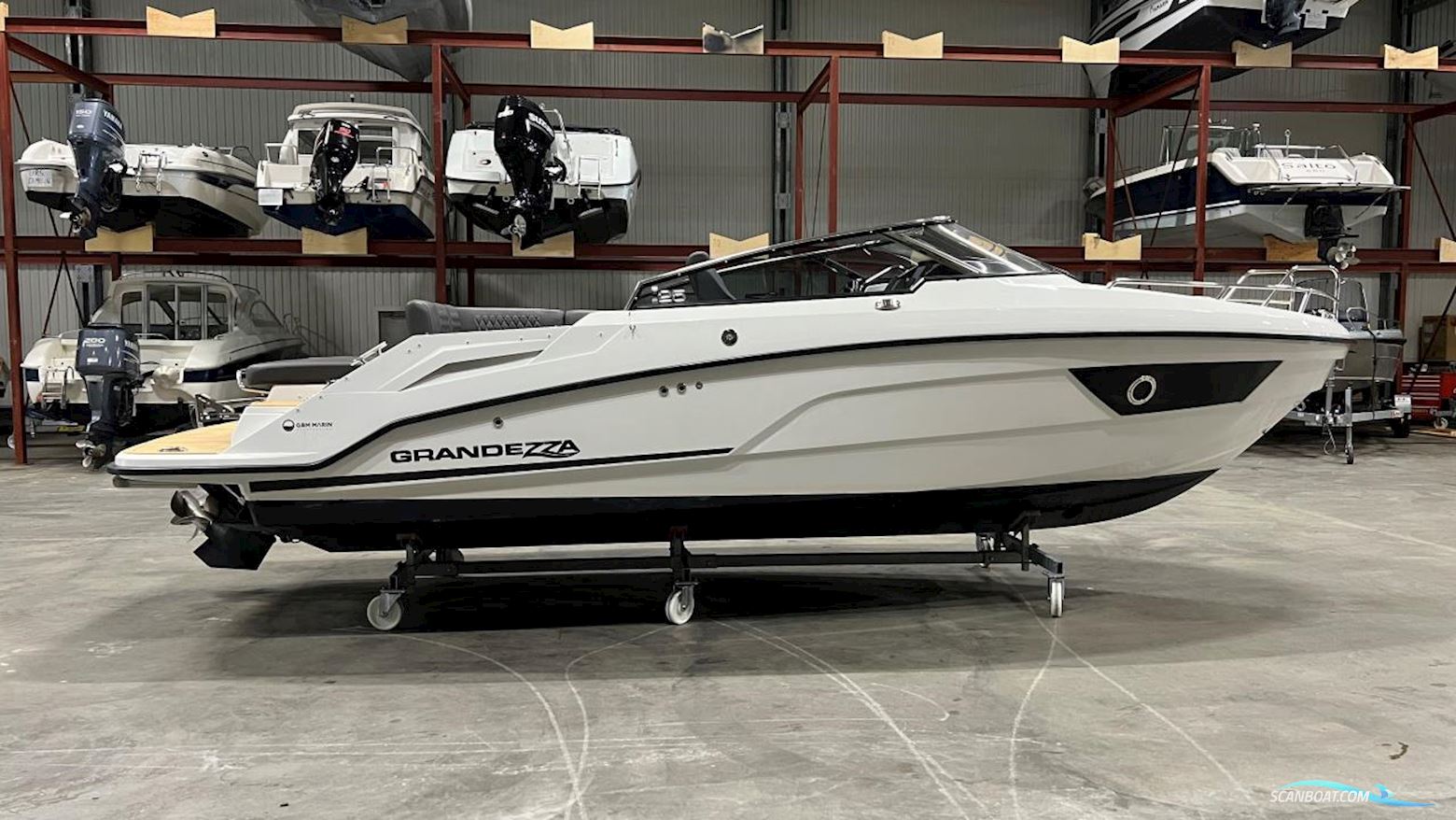Grandezza 25 S Motorboten 2023, met Mercruiser motor, Sweden