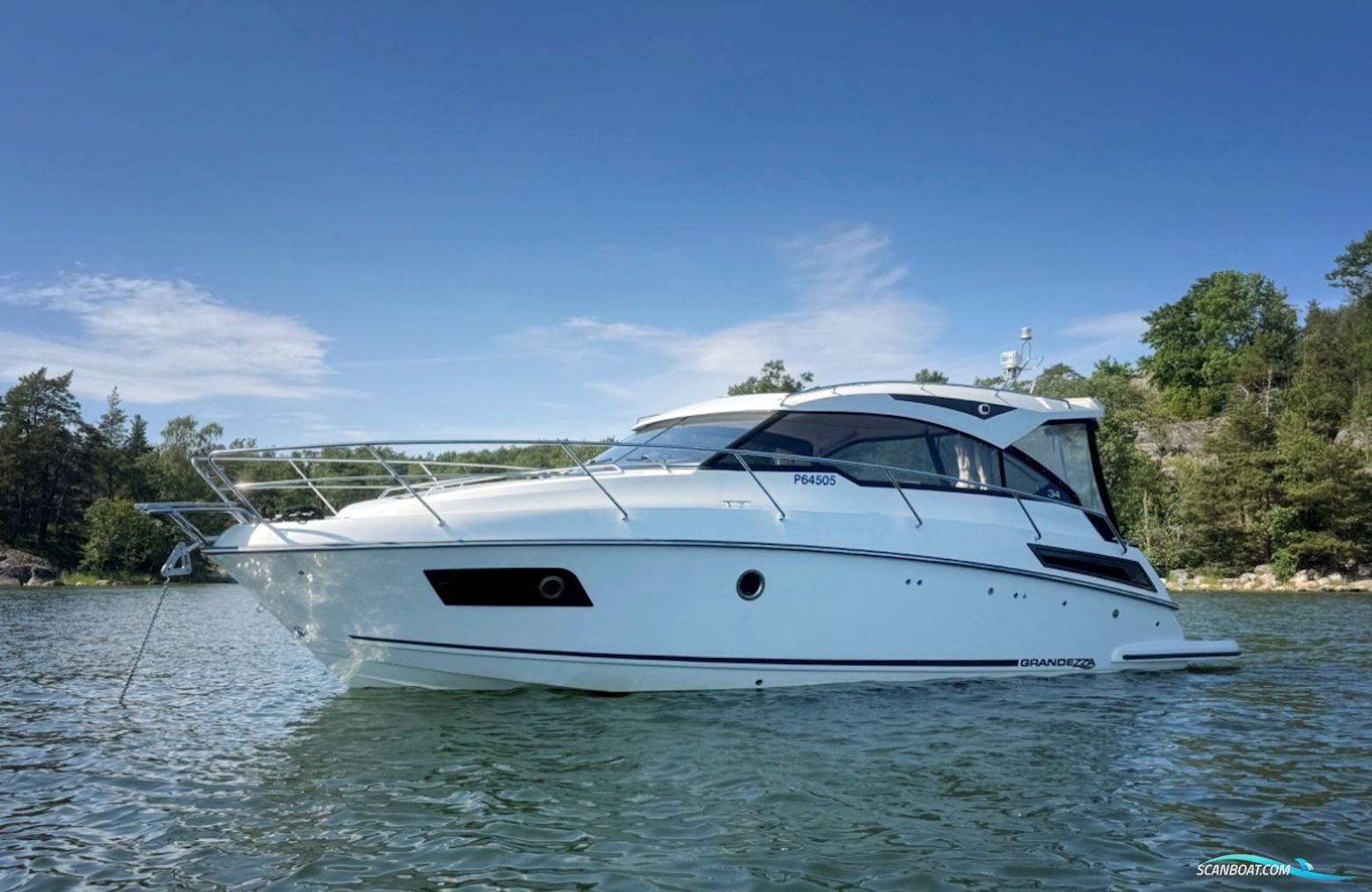 Grandezza 34 OC Motorboten 2019, met Volvo Penta D6 - 370 motor, Sweden